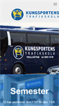 Mobile Screenshot of kungsportenstrafikskola.se